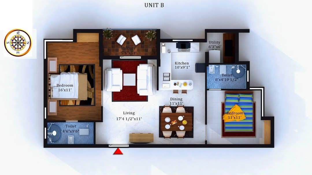 Luxury Clubhouse Interior